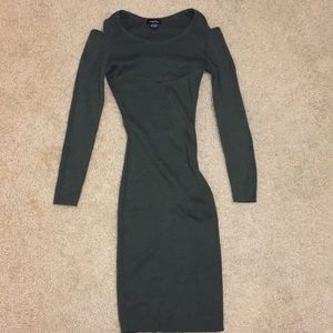 Fitted Sweater Dress